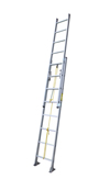2 Section Rope Operated Aluminium Extension Ladders - Alesa-110