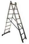 2 Section Aluminium Extension Ladders - Alesa-1020