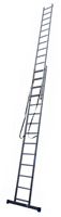 2 Section Aluminium Extension Ladders - Alesa-1080