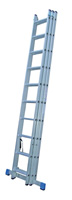 3-Section Aluminium Combination Ladders - Alesa-340