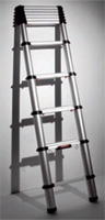 Telescopic Ladders - Black Line Telescopic 3.8m